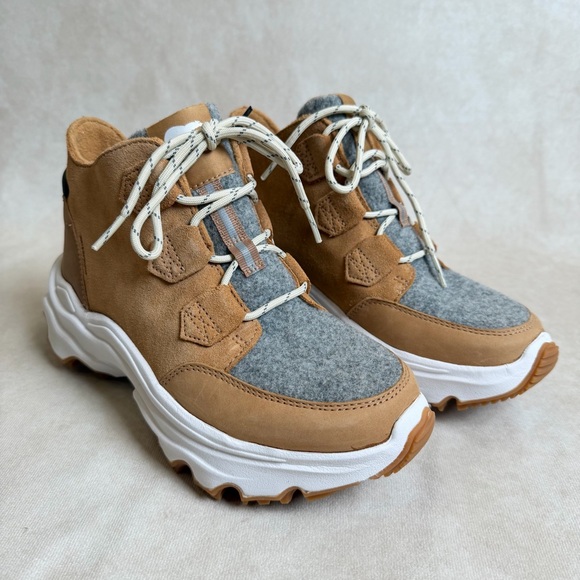 Sorel Kinetic Breakthru Caribou Boots Waterproof Insulated Women’s 7.5 - Picture 2 of 16